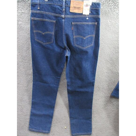 NWT Levi's Dark Wash Jeans 36x32 Orange Tab Irregular Straight Leg Made USA